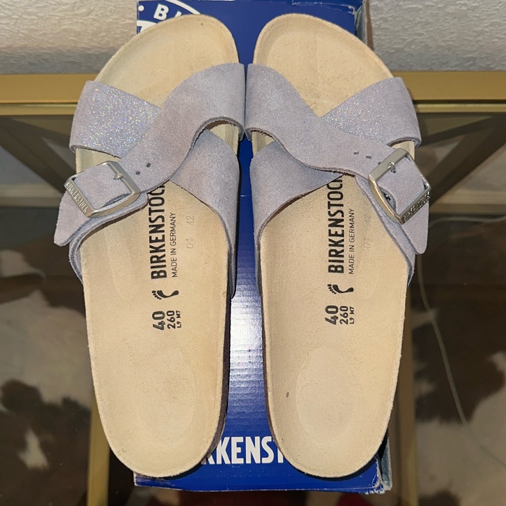 Birkenstock Sienna in Purple Fog